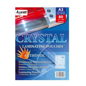 Плівка А3 (303х426) 80мк Agent ANTISTATIC, уп/100
