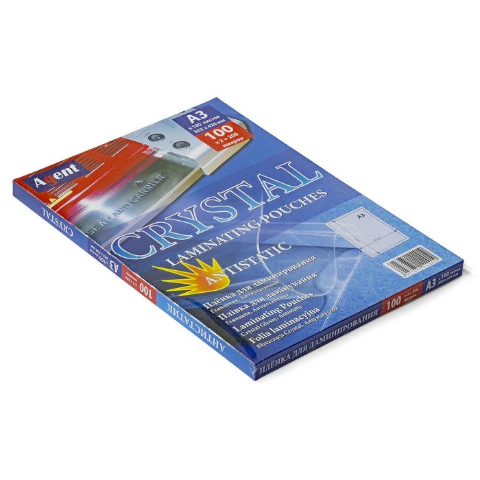 Пленка А3 (303х426) 100мк Agent ANTISTATIC, уп/100