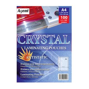 Плівка А4 (216х303) 100мк Agent ANTISTATIC, уп/100