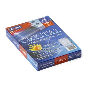 Плівка А6 (111х154) 100мк Agent ANTISTATIC, уп/100