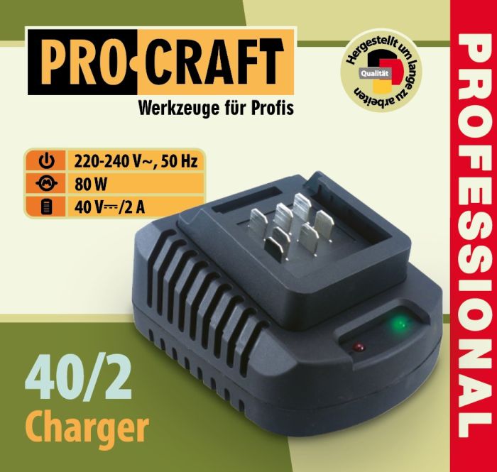 Зарядное устройство Procraft Charger40/2A (под акб 20/40)