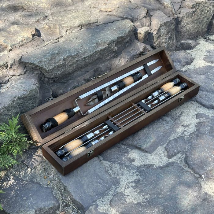 Подарочный набор Mzavod ШашлыКейс темный
