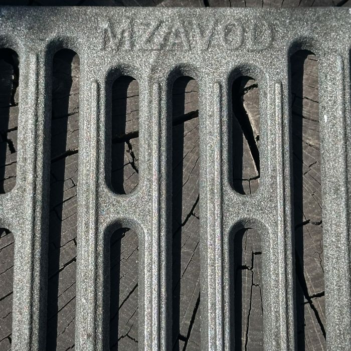 Чугунная решетка-гриль Mzavod для мангала-барбекю