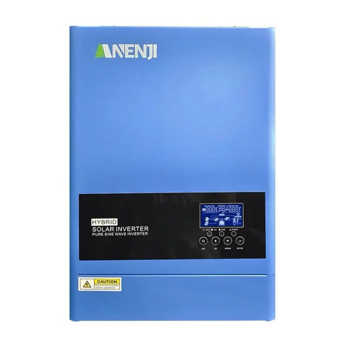 Гібридний інвертор Anenji ANJ-6200-48V-WIFI 48 В 6200 Вт безперебійник UPS ДБЖ