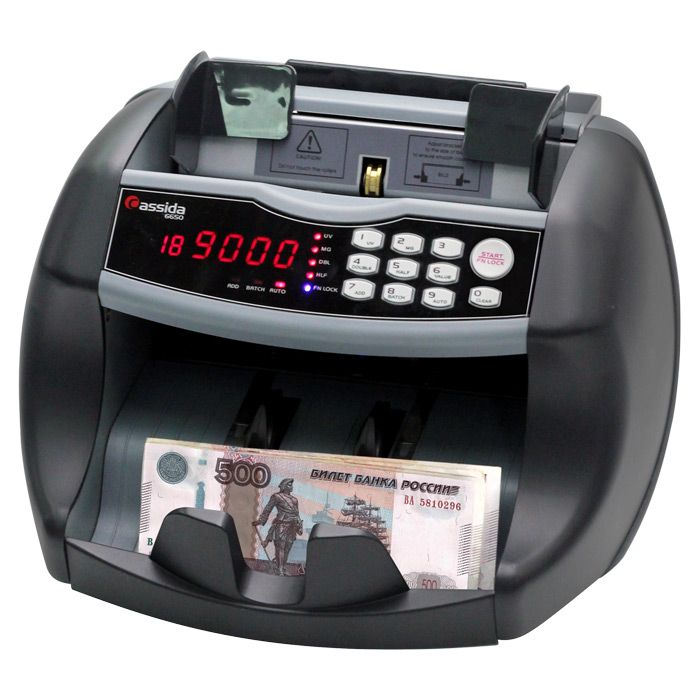 Счетчик банкнот Cassida 6650 UV/MG