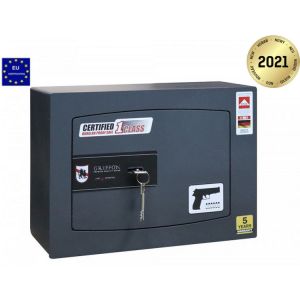 Сейф зламостійкий пістолетний Griffon H.26/15.KP DARK GREY