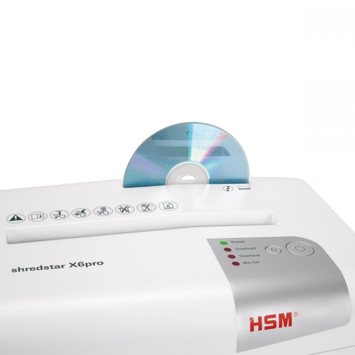 Знищувач документів HSM shredstar X6 pro (2x15)