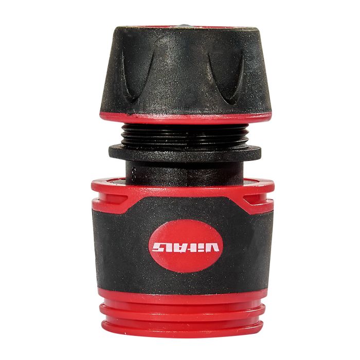 Коннектор с аквастопом 1/2" для шланга 1/2" Vitals Master