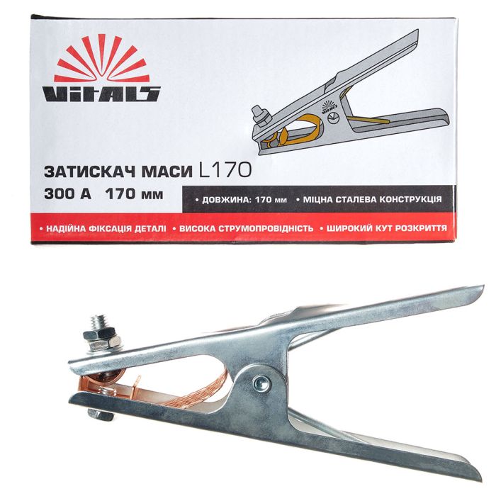 Зажим массы Vitals L170 300A