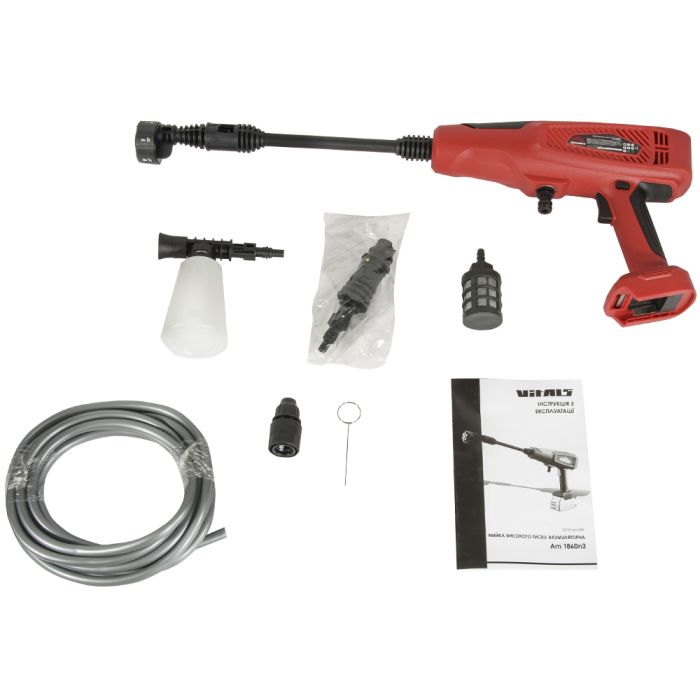 Мойка высокого давления аккумуляторная Vitals Master Am 1860n3
