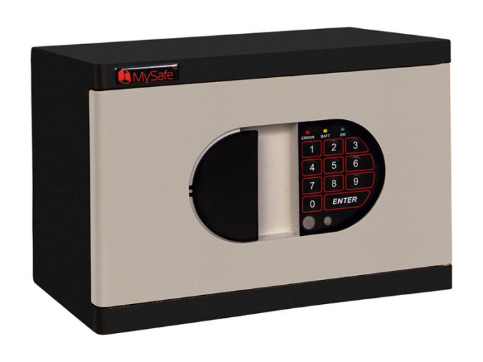 Сейф мебельный MySafe MS.17.E CREAM