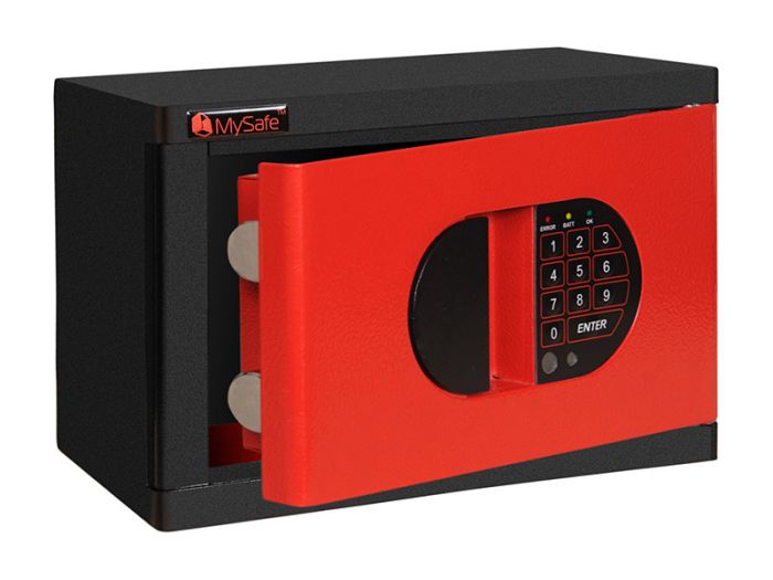 Сейф мебельный MySafe MS.17.E RED
