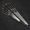 Набір шампурів "Бор" у шкіряному кейсі 6 предметів.
