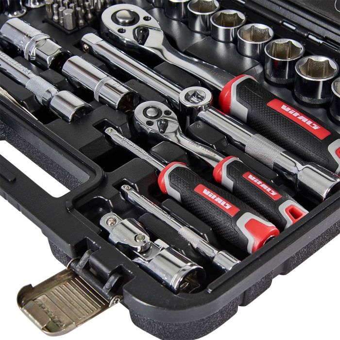 Набор головок торцевых 1/4″ и 1/2″ 73 предмета Vitals Master