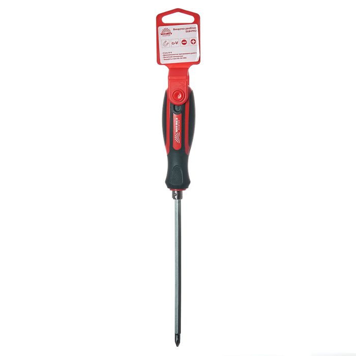 Отвертка двухсторонняя Vitals Master, SL6+PH2