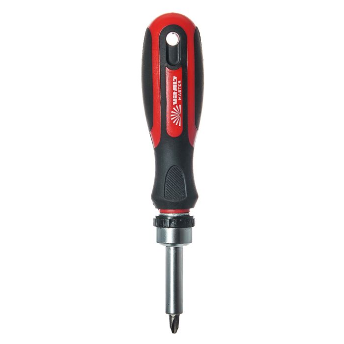 Отвертка с трещеткой Vitals Master, 7 бит