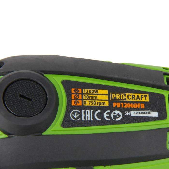 Шуруповерт сетевой Procraft PB1200DFR
