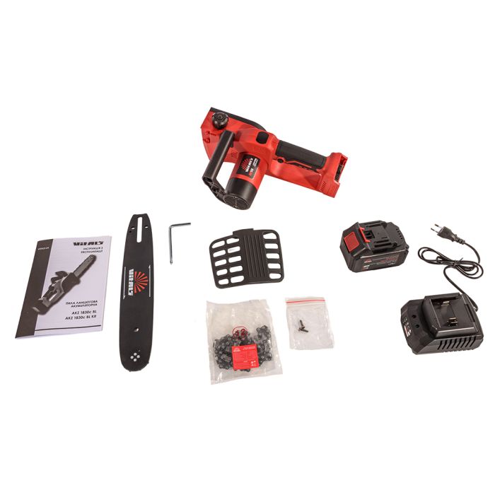 Пила ланцюгова акумуляторна Vitals AKZ 1830c BL Kit