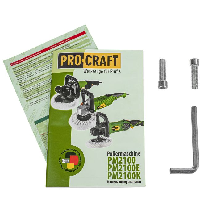 Машина шлифовальная Procraft PM2100K