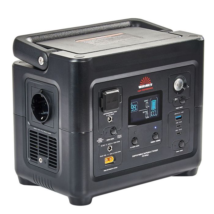 Портативная аккумуляторная станция Vitals Professional PS 500qc