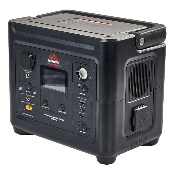 Портативная аккумуляторная станция Vitals Professional PS 500qc