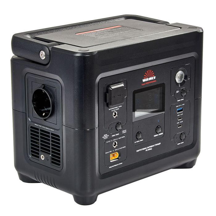 Портативная аккумуляторная станция Vitals Professional PS 500qc
