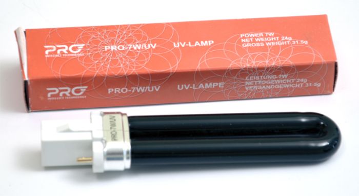 PRO 7W/UV лампа ультрафіолетова для детектора валют