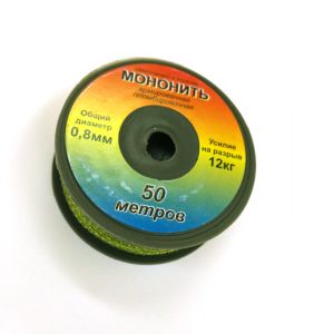 Мононить проволока пломбировочная 0,5x0,3мм в катушке 50м