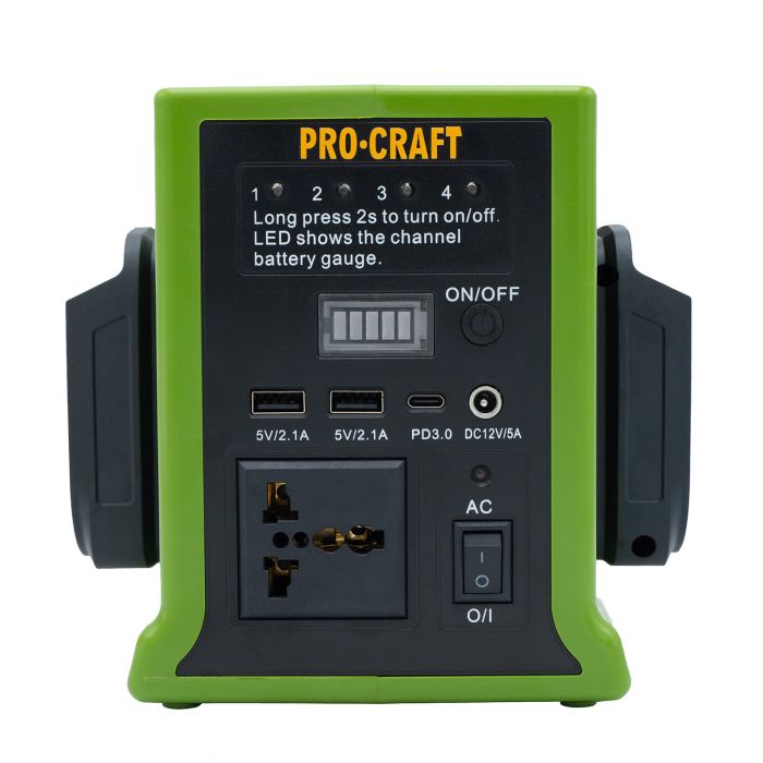 Аккумуляторный инвертор напряжения Procraft PSI20