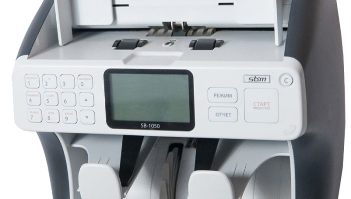 SBM SB-1050 лічильник банкнот з визначенням номіналу