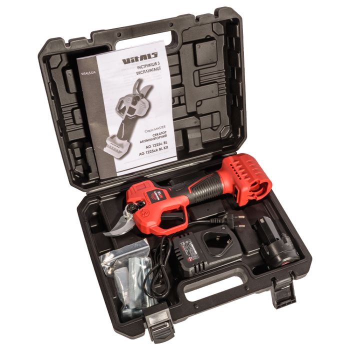 Секатор аккумуляторный Vitals Master AG 1225ck BL Kit