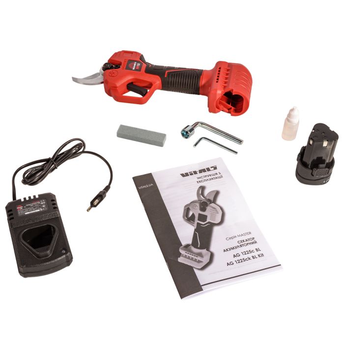 Секатор акумуляторний Vitals Master AG 1225ck BL Kit