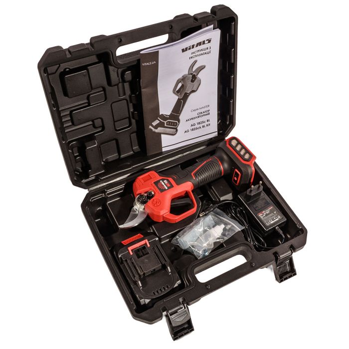Секатор акумуляторний Vitals Master AG 1825ck BL Kit