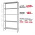 Полочный стеллаж Start 2000x1000x300-5 ZN С20/10/03-5К оцинкованный
