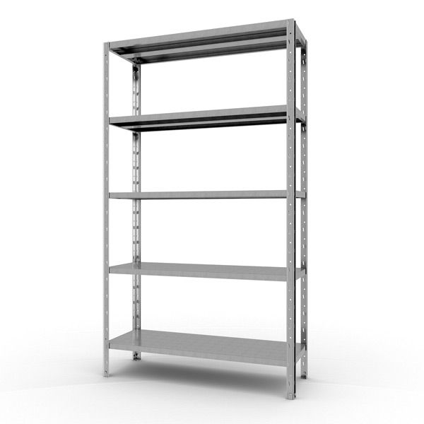 Поличковий стелаж Start 2000x1150x400-5 ZN С20/115/04-5 оцинкований