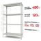 Поличковий стелаж Start 2000x1150x500-4 RAL С20/115/05-4К порошкова