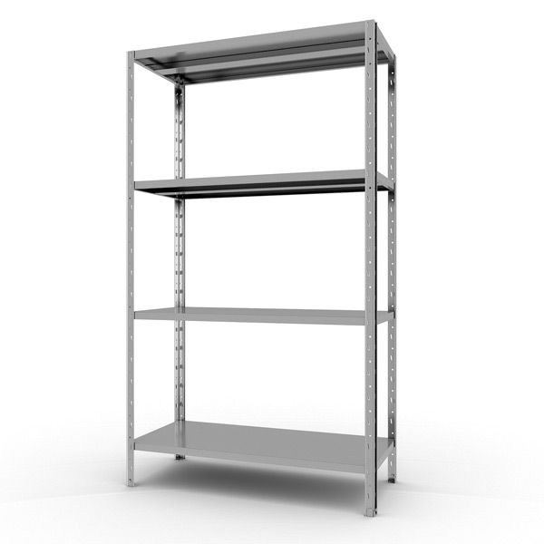Поличковий стелаж Start 2000x1150x500-4 ZN С20/115/05-4 оцинкований