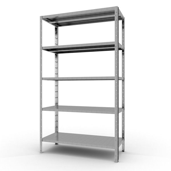 Поличковий стелаж Start 2000x1150x500-5 ZN С20/115/05-5 оцинкований