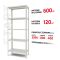 Поличковий стелаж Start 2000x800x400-5 RAL С20/08/04-5К порошкова