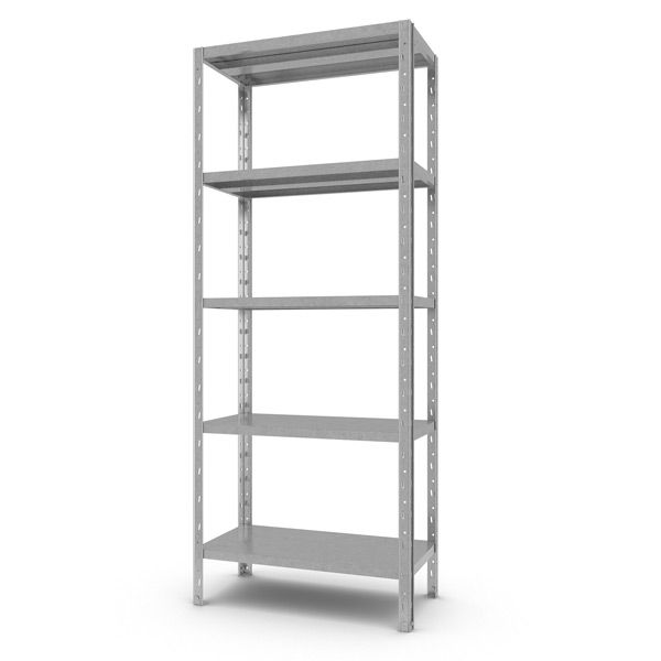 Поличковий стелаж Start 2000x800x400-5 ZN С20/08/04-5 оцинкований