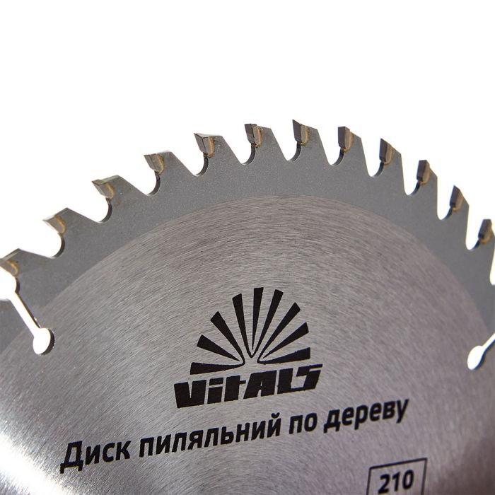 Диск пильный Vitals по дереву 210x30/25.4/20, ATB 50
